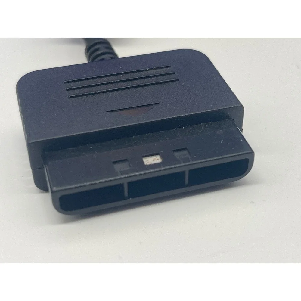 Unbranded Controller Extension Cable OS Black PS2 PS1 Accessory Excellent